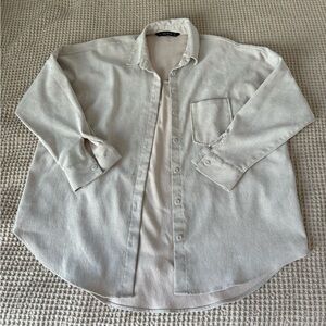 Zara Corduroy Button Down